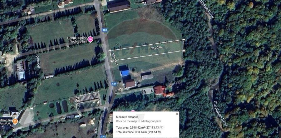 Teren agricol extravilan de 2500 mp, în Glăjărie