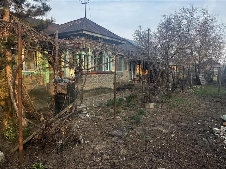 Casă cu 2 camere cu Teren 758 Mp în Negoiești