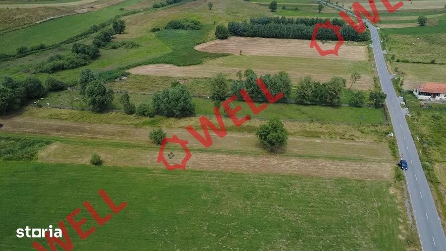 Teren de 2400 mp, în Barcani