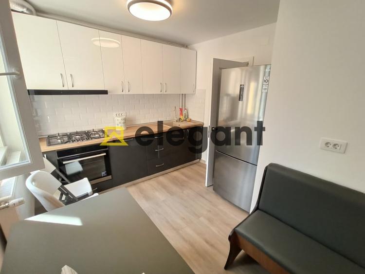 Apartament cu 3 camere semidecomandat, mobilat în Rovine