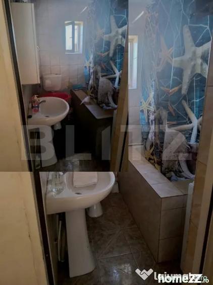 Casă cu 2 camere cu Teren 2000 Mp în Central