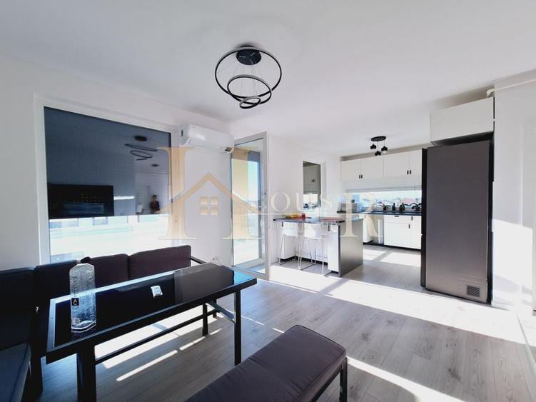 PENTHOUSE IN ORAS. TERASA DE 50 MP. MOBILAT SI UTILAT. - 1