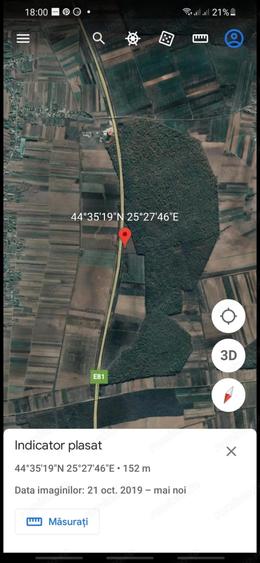 Vand teren intravilan 25488 mp KM 57 A1 front 180 m - 1