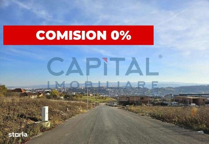 Comision 0%! Teren constructii 702 mp, PUZ, front 22 ml, asfalt, Dambu - 1