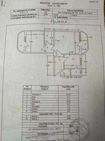 Apartament 2 camere zona traian vaslui - 1