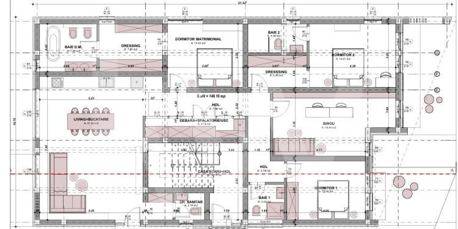 Apartament 4 camere 149mp utili ultrafinisat teren 200mp Arhitectilor - 2