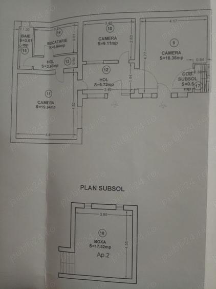 Vand sau schimb casa la curte comuna - 8