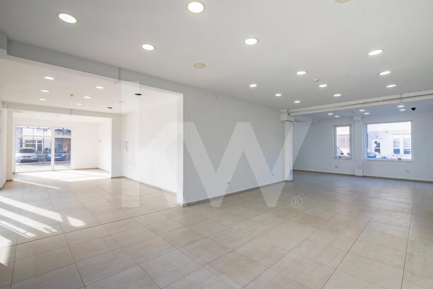 Spatiu comercial finisat 174mp vitrina Dna Stanca ideal showroom clinica - 2