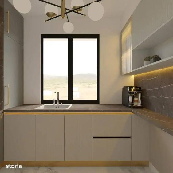 Apartament 2 camere 53 mp, eficient compartimentat, Etaj 2, - 2