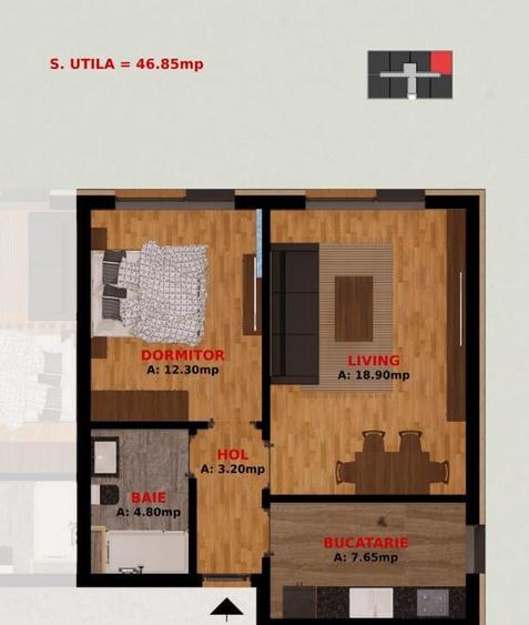 Apartamentedoua camere si Garsoniere. Tva Inclus! - 9