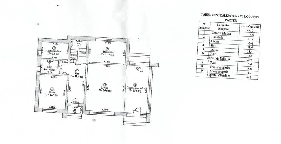 Vanzare vila nou construita P+1 si 700 mp teren in Corbeanca - 7