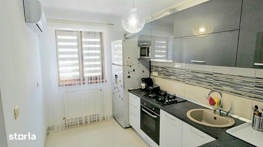 Apartament cu 3 camere, mobilat în Tomis Nord