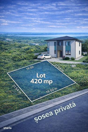 Vanzare Teren 420 mp. Ovidiu cartier nou - 2