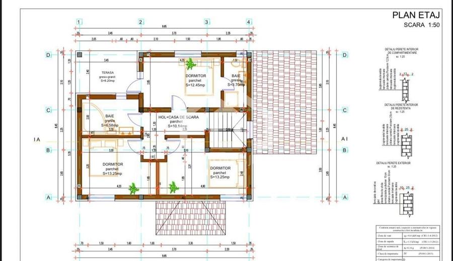 Casa individuala 4 camere, 114mp, teren 750mp, Parcare, Jucu de Sus - 3
