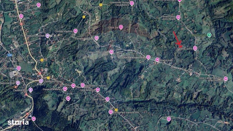 Teren intravilan 1900 mp| Sohodol | Priveli?te superba - 3