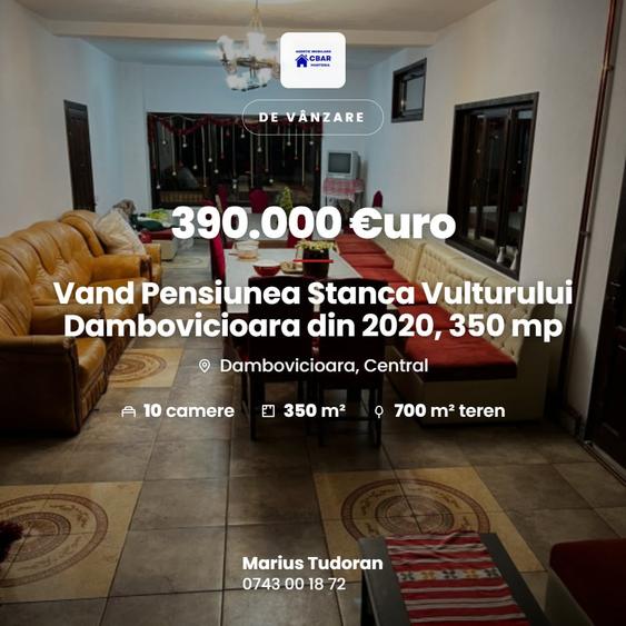 Casă individuală cu 10 camere cu Piscina în Dâmbovicioara