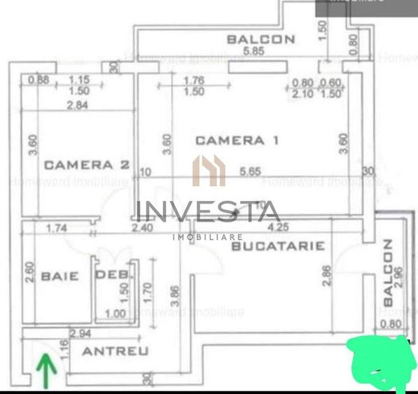 Apartament 2 camere decomandat vedere panoramica Observatorului - 12