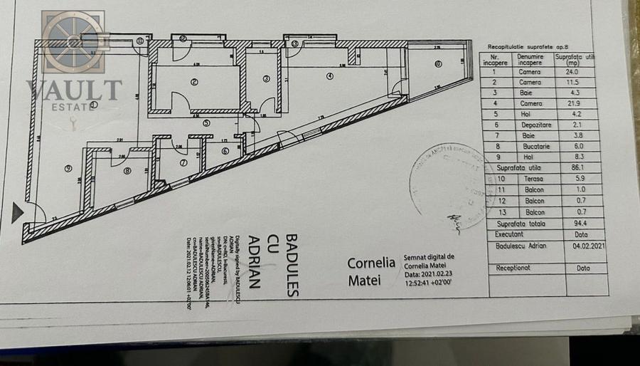 Apartament 3 Camere - Mobilat&Utilat - Terasa 6mp - Fundeni - 13