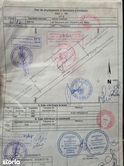 Teren intravilan 1100 mp, Lilieci-Bacau - 2