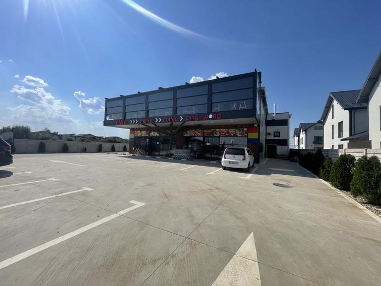 Domnesti, spatiu comercial, P+1, complet utilat, utilitati, 900mp - 2