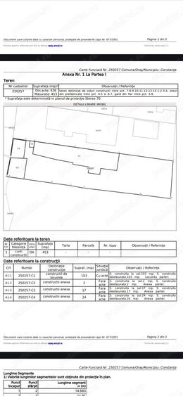 Vand teren 450 mp Strada ?colii nr. 22, zona Gara Abator, Constan?a - 1