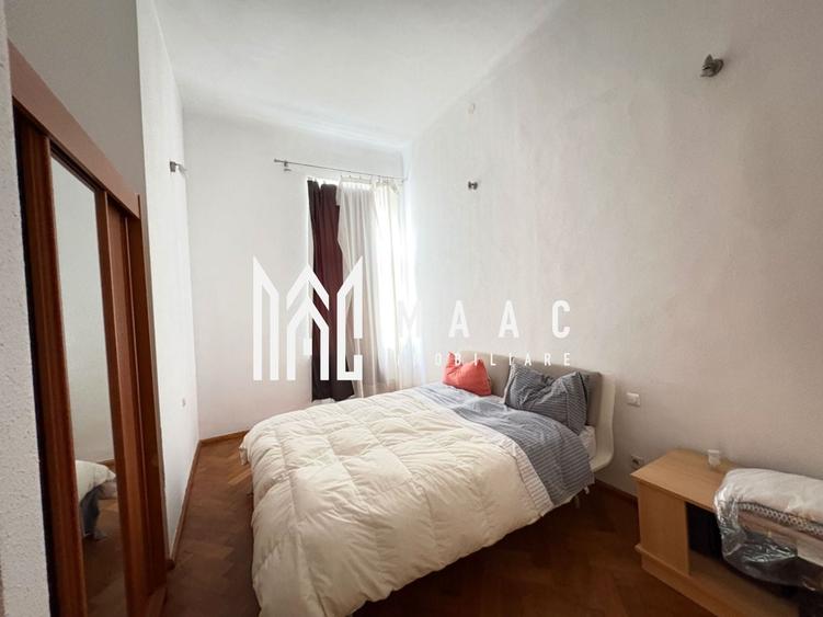Apartament cu 3 camere decomandat, mobilat în Central