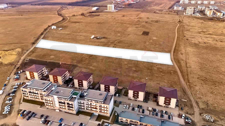 RO/EN Teren Intravilan, 8.500 mp, Turnisor, deschidere la 2 strazi |SkyView - 3