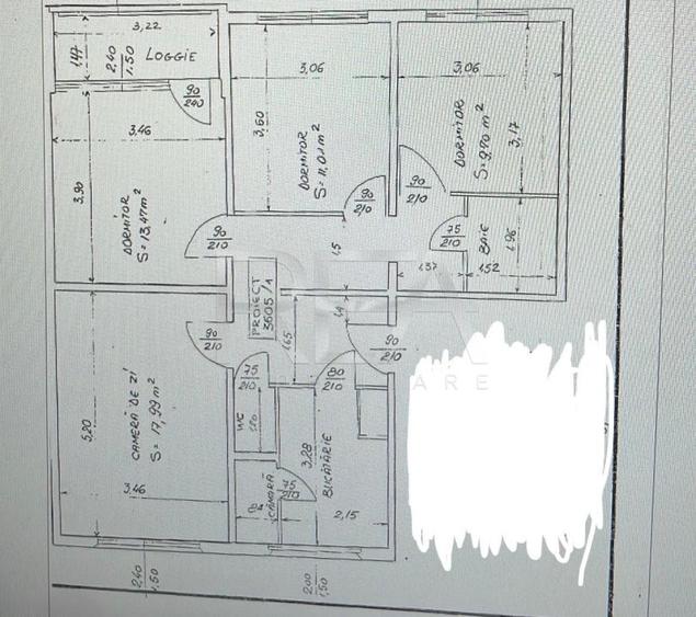 4 camere, Titan, decomandat, centrala, et. 4, 83mp, metrou, boxa - 7