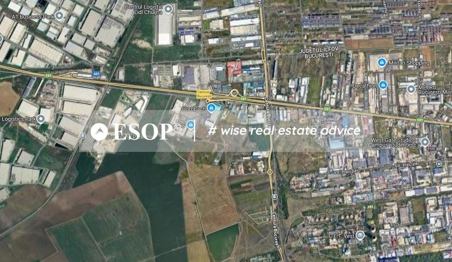 Teren intravilan, industrial, Domnesti, Ilfov ID 15450 - 6