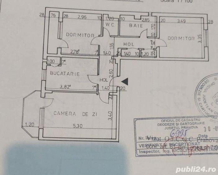 Apartament 3 camere 2bai Republicii parcul Mihai Viteazul - 2