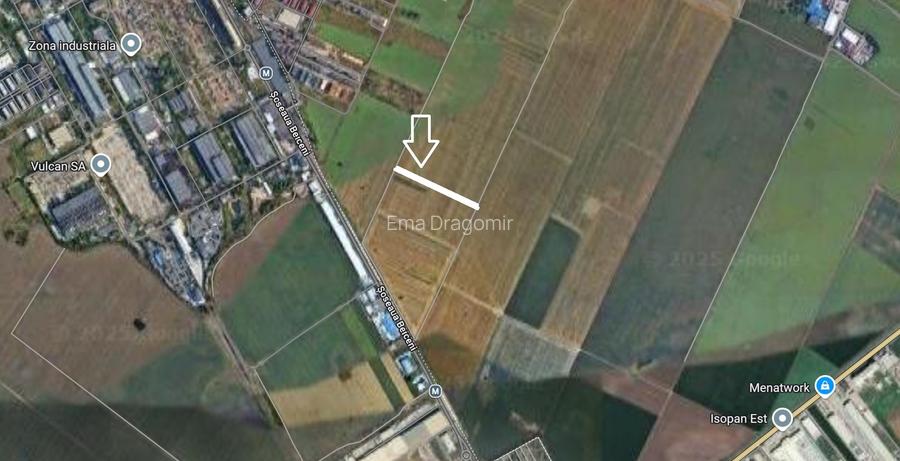 Metrou Berceni 19 loturi PUZ L1 3 fronturi stradale, langa parc