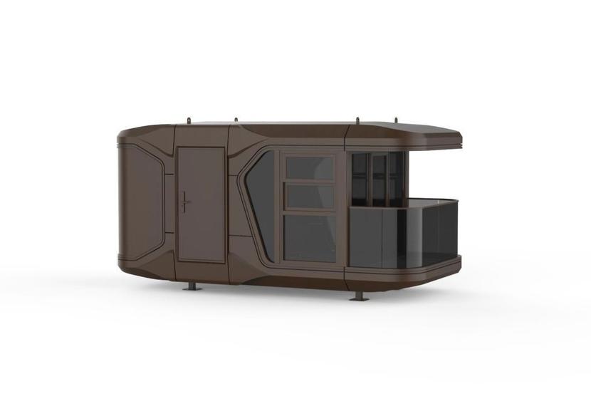 Casa tip Capsula de la View Box Houses - modelul Santorini - 3