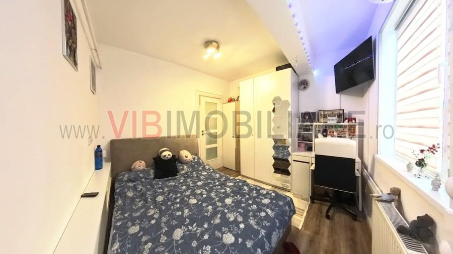 2 camere transformat în 3 -mobilat/utilat complet- Chiajna - 7