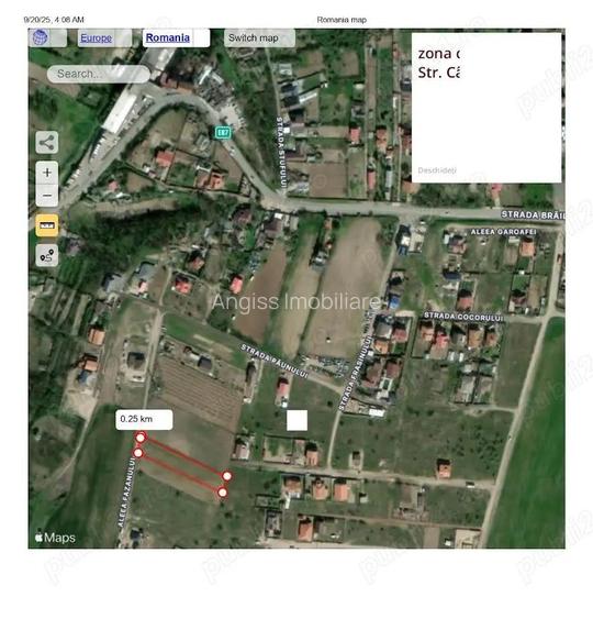 Teren lotizat -mineri