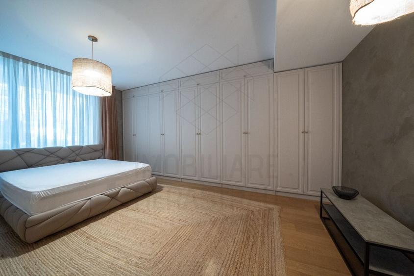 Apartament cu 3 camere decomandat, mobilat în Herăstrău