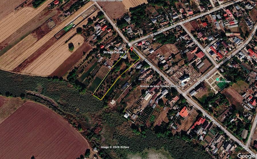 Teren Construcții intravilan de 3842 mp, în Gagu