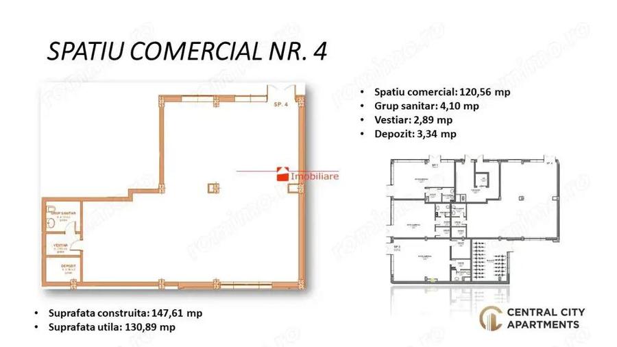 Spațiu comercial, de 130 mp, în Cantemir