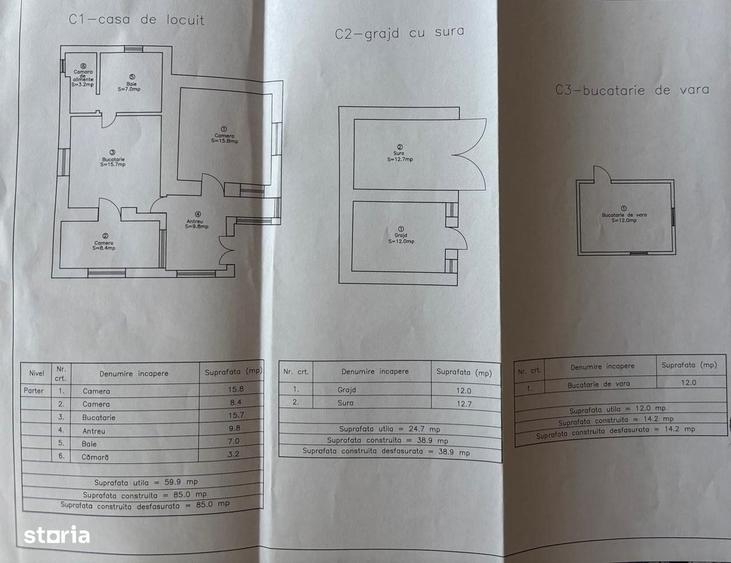 Casa de locuit in sat Dabaca jud Cluj - 17