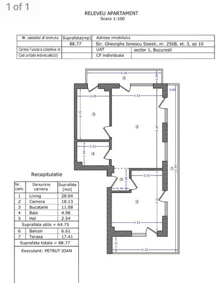 BLOC NOU 2025 - S.M.E Residence SISEȘTI - 2 Camere - Tip PENTHOUSE - 11