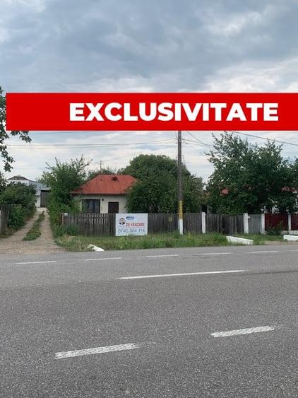 Casa cu 2.518 mp teren intravilan la drumul european, Sascut, jud. Bacau - 1