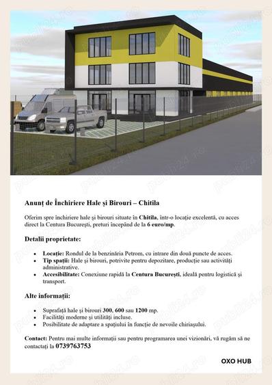 Inchiriere Hale si Birouri -Chitila - 1