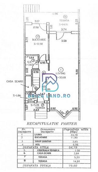 Vatra Noua, Sisesti, casa P+E+M, sup. 274mp 6 camere 4 bai teren 172mp - 11