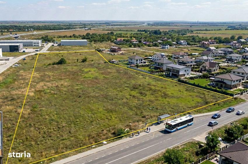 Teren Intravilan Balote?ti -Therme | 10.000 MP | Toate Utilita?ile - 1