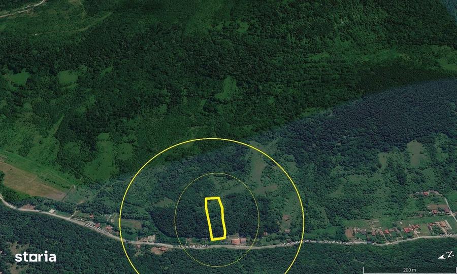 1.413mp extravilan Valea Vetelului zona retrasa - 3