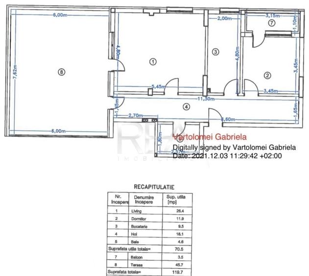 2 camere 2 terase 2 parcari Pipera langa Porsche Center - 12