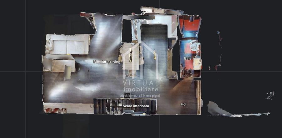 Apartament 3 camere, 2 balcoane, etaj 1, pe 2 nivele, Cal. D-vii - 6