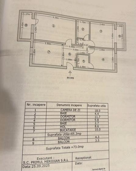 vand apartament 3 camere centru - 3