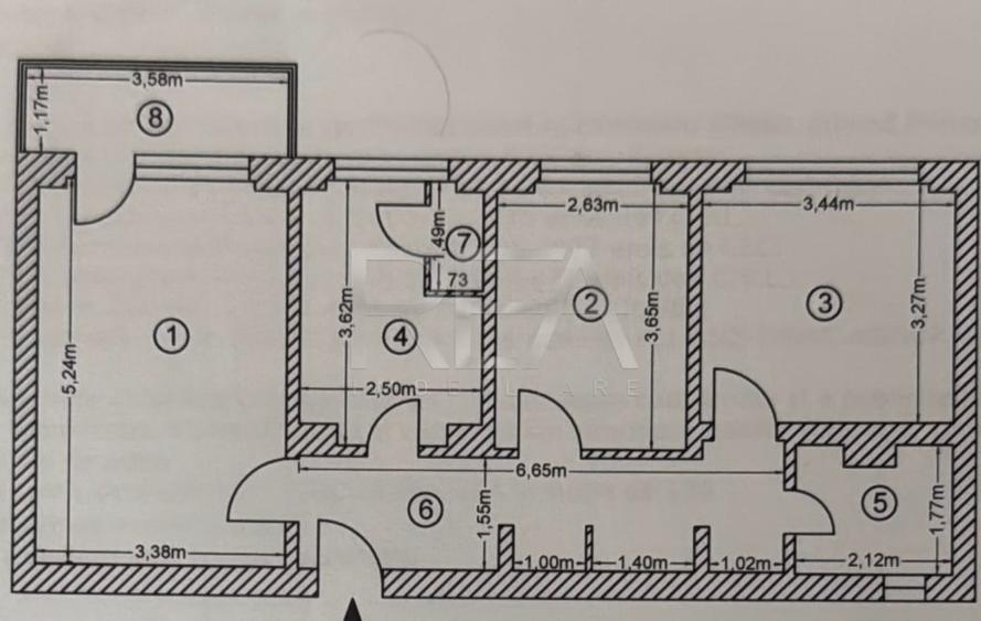 3 camere, 4/10, 65 mp, bloc 1978-Drumul Taberei - 3
