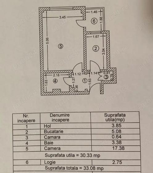 Proprietar Garsoniera Pantelimon-Ritmului, 10 min Metrou Iancului - 1