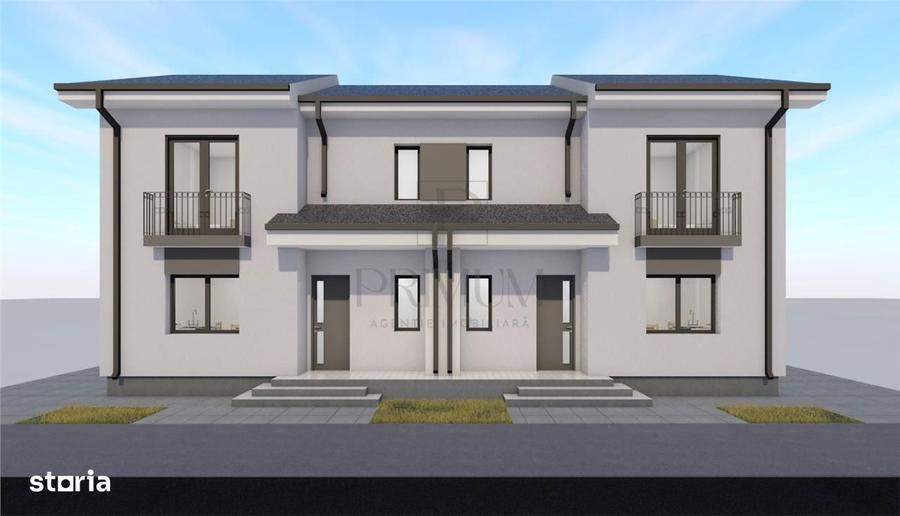 Duplex 4 camere - dormitor la parter - teren 370 mp - 2